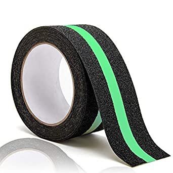 Glow-in-the-Dark Anti-Slip Safety Grip Tape – For Stairs, Ramps & Floors