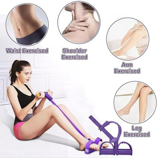 Premium Tummy Trimmer Resistance Pull Rope Exerciser