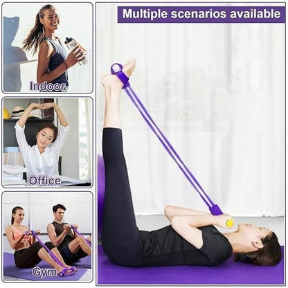 Premium Tummy Trimmer Resistance Pull Rope Exerciser