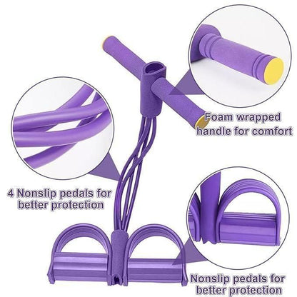 Premium Tummy Trimmer Resistance Pull Rope Exerciser